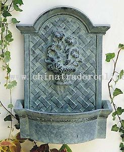 Latticework Wall Fountain